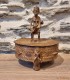 Boîte Dogon en bronze