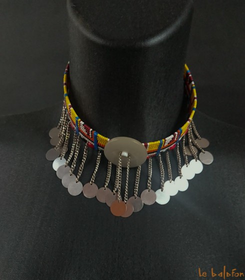 Collier ethnique Massaï